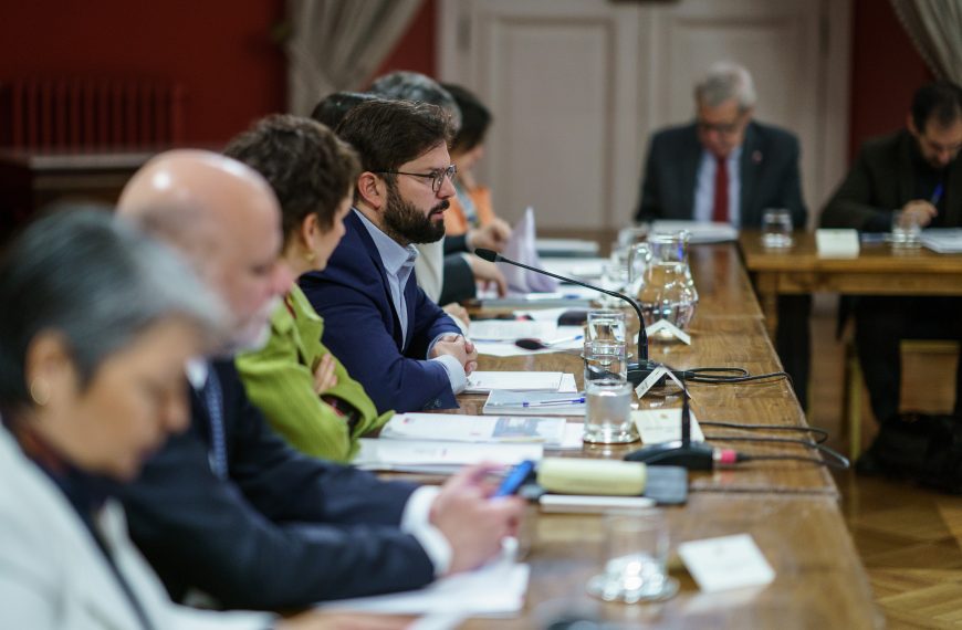Presidente Gabriel Boric encabeza Consejo de Gabinete