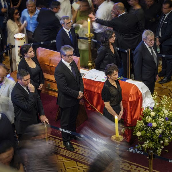 Imágenes de Funeral de Estado del ex Presidente Sebastián Piñera en el ex Congreso Nacional