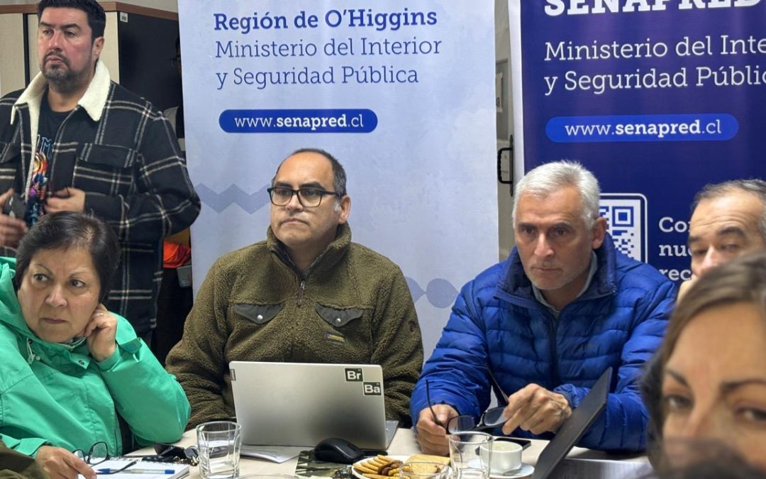 Delegado de O’Higgins coordina evacuación de 795 personas en Millahue