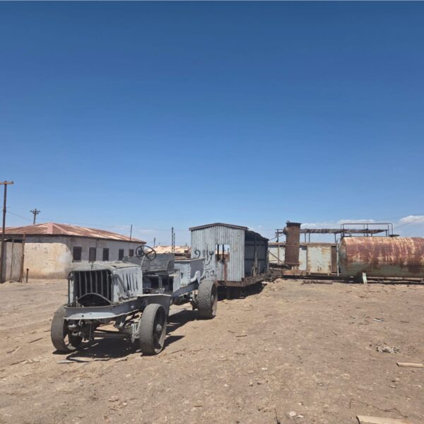 Trasladan maquinarias pampinas a Humberstone