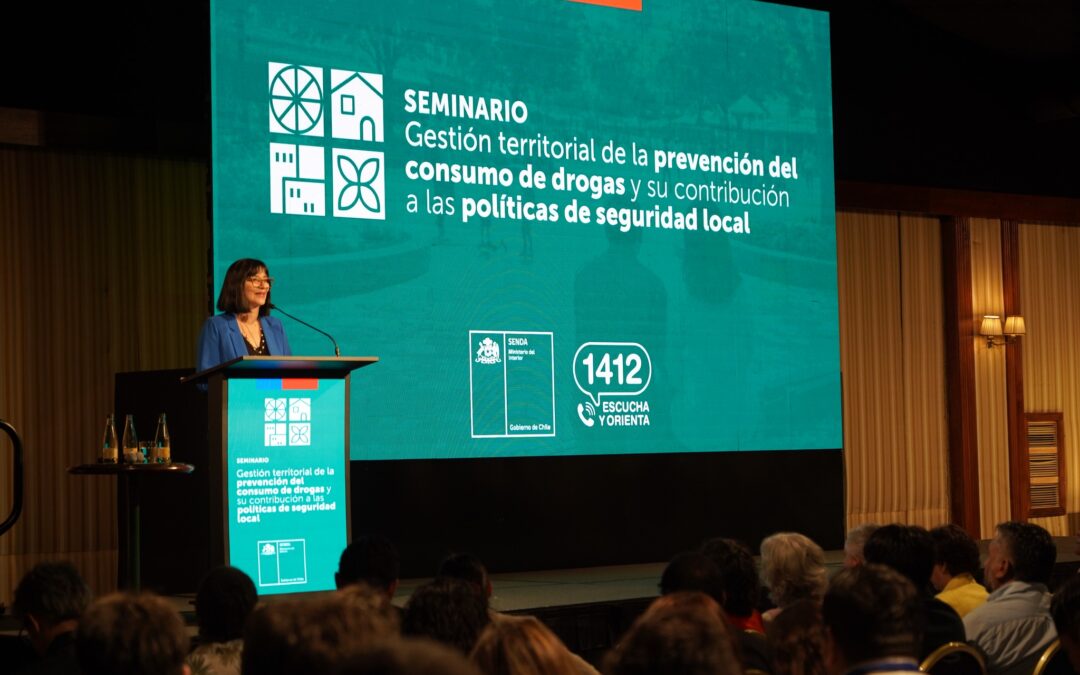 En seminario convocado por Senda: Abordan aportes de la prevención del consumo de drogas a las políticas de seguridad local